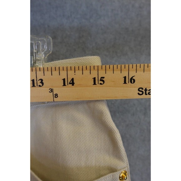 Women's Ralph Lauren Jeans & Co. Green Label ivory colored jeans size 10 regular - Picture 6 of 8